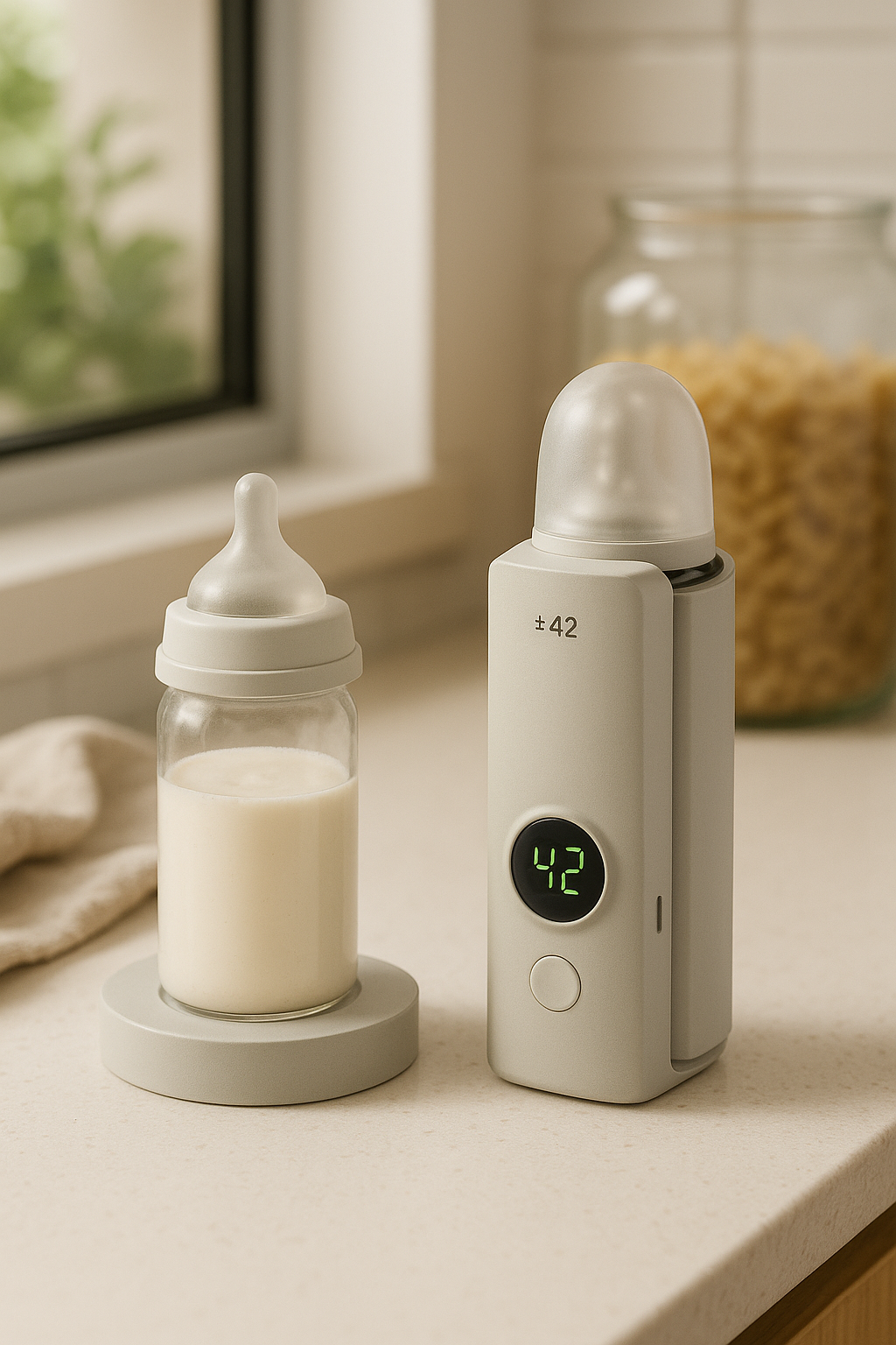 Portabel flaskvärmare