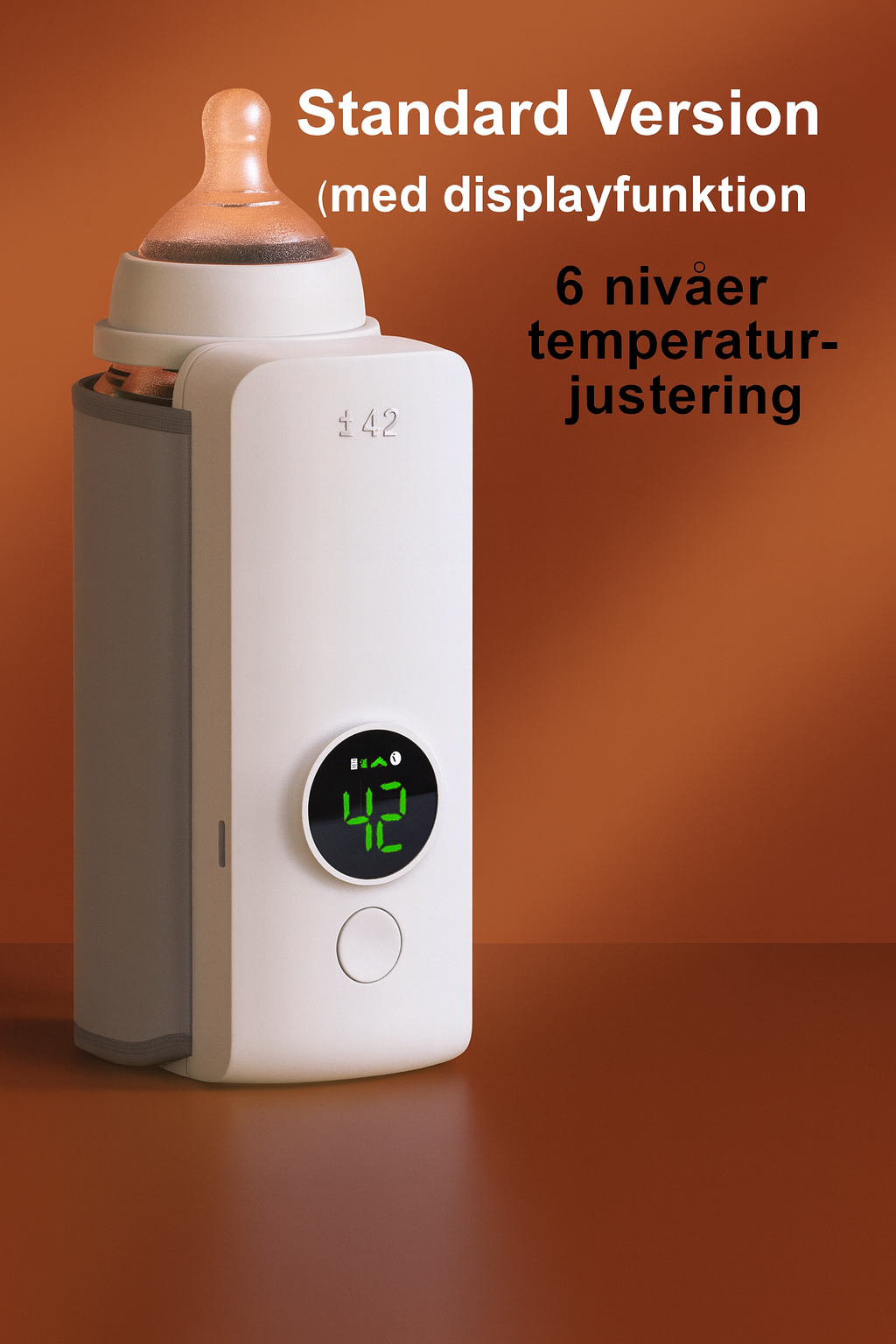 Portabel flaskvärmare